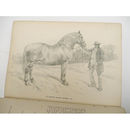 9070 - Herman Biddell, of Playford, Suffolk: 'The Suffolk Stud-Book: A History and Register of the County B... 