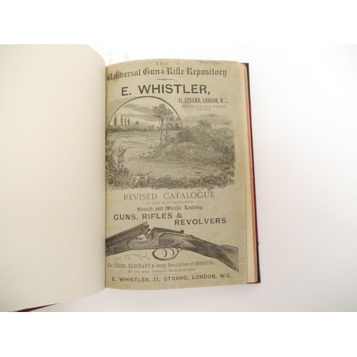 9076 - Firearms Interest (including the Winchester rifle.) Three scarce Victorian firearms catalogues bound... 