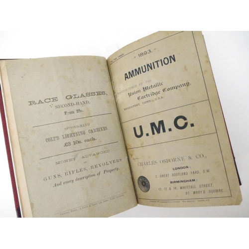 9076 - Firearms Interest (including the Winchester rifle.) Three scarce Victorian firearms catalogues bound... 
