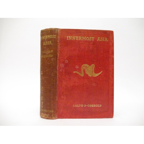 9088 - Ralph P. Cobbold: 'Innermost Asia. Travel & Sport in the Pamirs', London, William Heinemann, 1900, 1... 