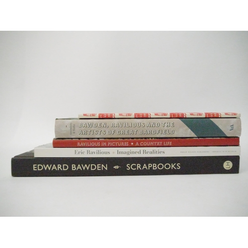 9189 - Five Eric Ravilious & Edward Bawden titles, comprising Peyton Skipwith & Brian Webb: 'Edward Bawden ... 