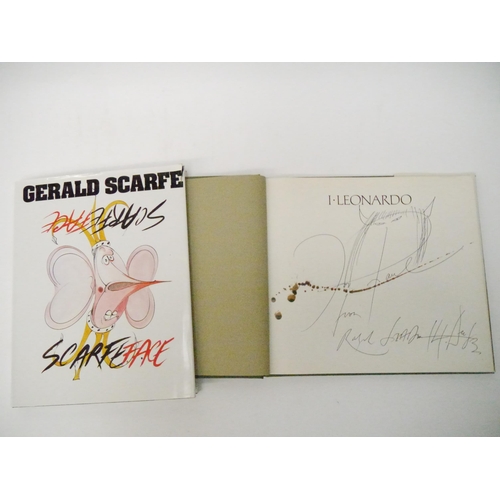9193 - Ralph Steadman: 'I, Leonardo', London, Jonathan Cape, 1983, 1st edition, 1st impression, signed and ... 
