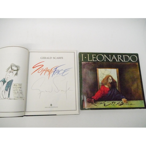 9193 - Ralph Steadman: 'I, Leonardo', London, Jonathan Cape, 1983, 1st edition, 1st impression, signed and ... 