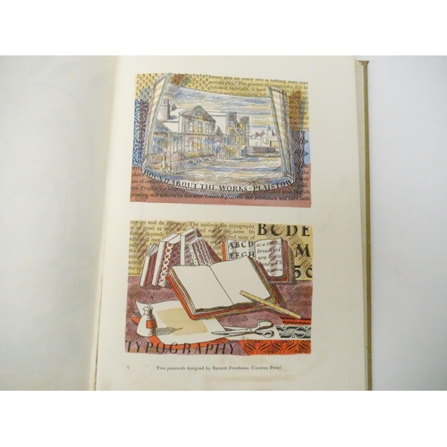 9195 - Curwen Press. Oliver Simon: 'The Curwen Press Miscellany', The Curwen Press, Plaistow, by The Soncin... 