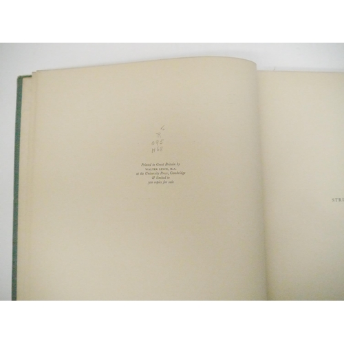 9199 - G.D. Hobson: 'English Binding before 1500. The Sandars Lectures 1927.', Cambridge, Cambridge Univers... 