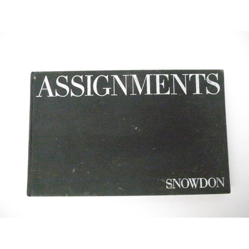 9200 - Snowdon, Antony Armstrong-Jones: ‘Assignments.’, London, Weidenfeld & Nicolson, 1972, 1st edition. P... 