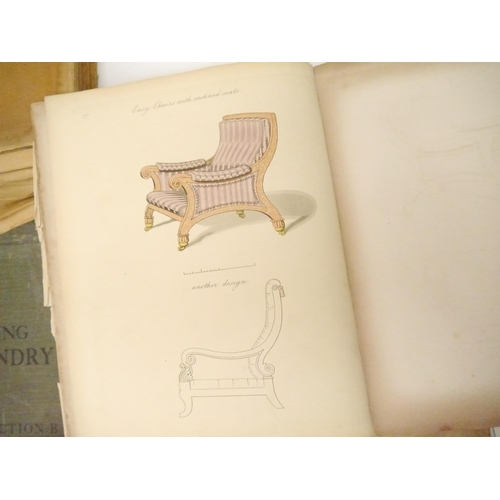 9205 - (Furniture, Interior Design.) [Thomas King]: 'The Modern Style of Cabinet Work Exemplified, in New D... 