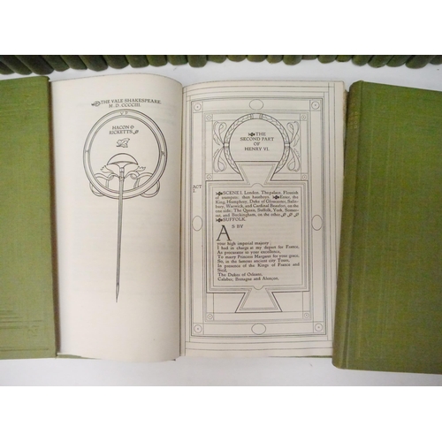 9207 - (THE VALE PRESS : CHARLES RICKETTS.) T. Sturge Moore (edited): 'The Vale Press Shakespeare [Edition ... 