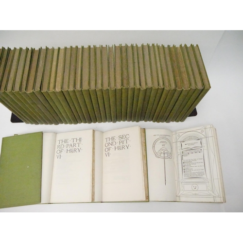 9207 - (THE VALE PRESS : CHARLES RICKETTS.) T. Sturge Moore (edited): 'The Vale Press Shakespeare [Edition ... 