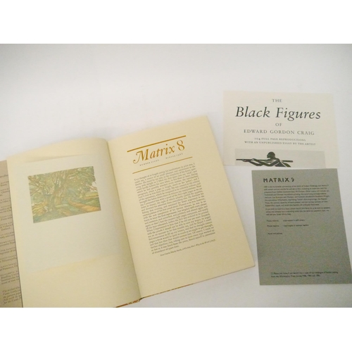 9216 - Whittington Press. John & Rosalind Randle: 'Matrix 8: A Review for Printers & Bibliophiles', Andover... 