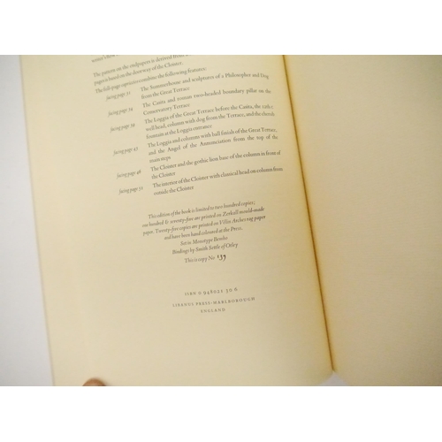 9219 - Libanus Press. Harold A. Peto: 'The Boke of Iford. 
Compiled by me, Harold A. Peto of Iford Manor fr... 