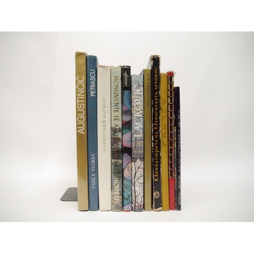 9211 - Eleven titles on Central, Eastern European, Balkan, and Eurasian art, architecture, antiques etc, in... 