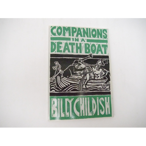 9225 - Billy Childish [i.e. Steven John Hamper]: 'Companions in a Death Boat', Rochester, Hangman Books, 19... 