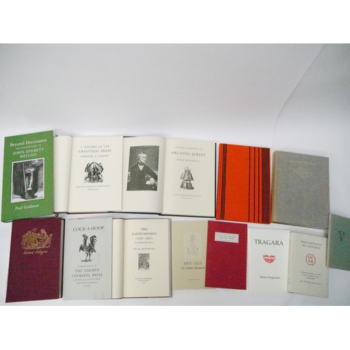 9235 - Thirteen mainly Private Libraries Association private press related illustrating & collecting biblio... 