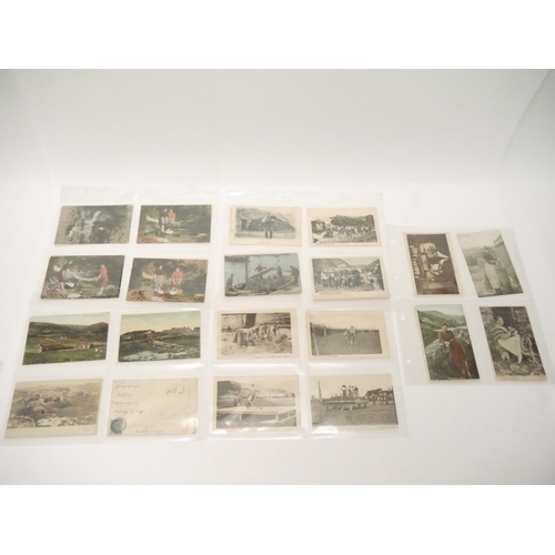 9115 - A collection of approx. 80 postcards of Shetland, Orkney, old Glasgow, Scottish highlands and island... 