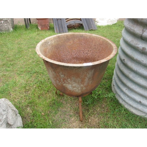 8054 - A cast iron copper on stand