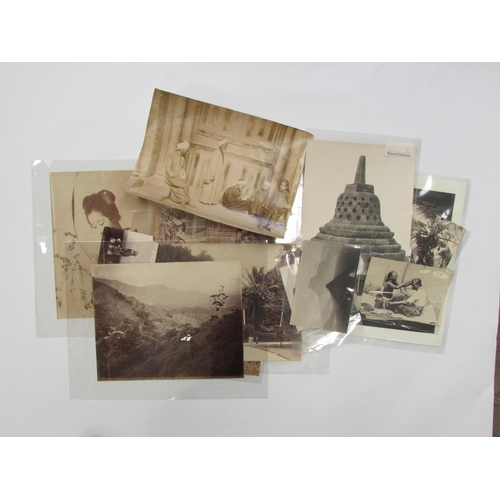 7036 - (Asia, South East Asia, photography) A collection of black and white photographs of mostly South Eas... 
