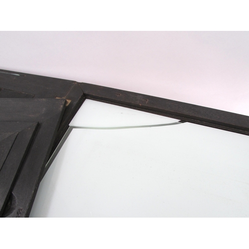 7040 - An oak portable photographic retouching desk by T. S. Bruce of London, internal mirror, with drawer ... 