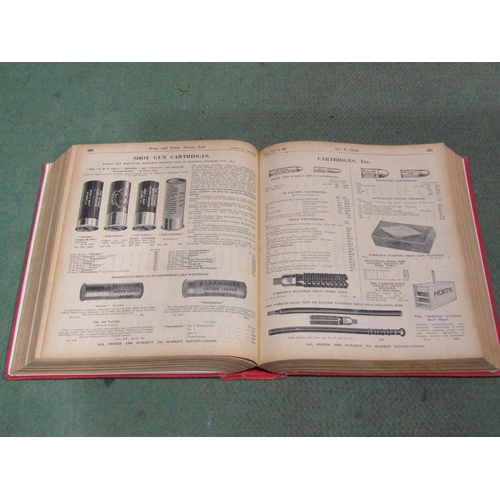 4033 - A selection of books including Kelly's handbook, Army and Navy stores limited etc.