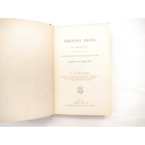 9057 - W.E. Shuckard: 'British Bees: An Introduction to the Study of the Natural History and Economy of the... 