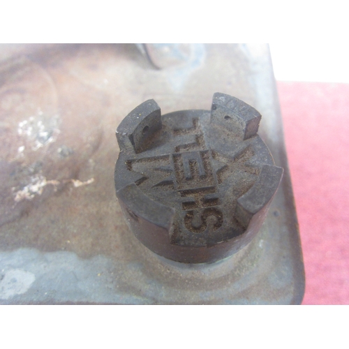8036 - A Shell-Mex B.P. fuel can with a Shell-Mex brass cap