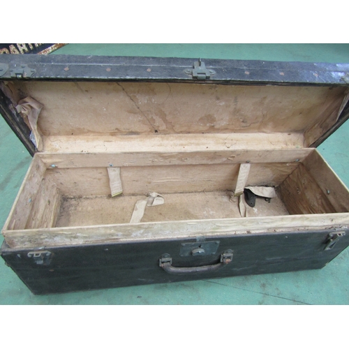 8020 - A Louis Vuitton travel trunk circa 1930's to fit a Rolls Royce