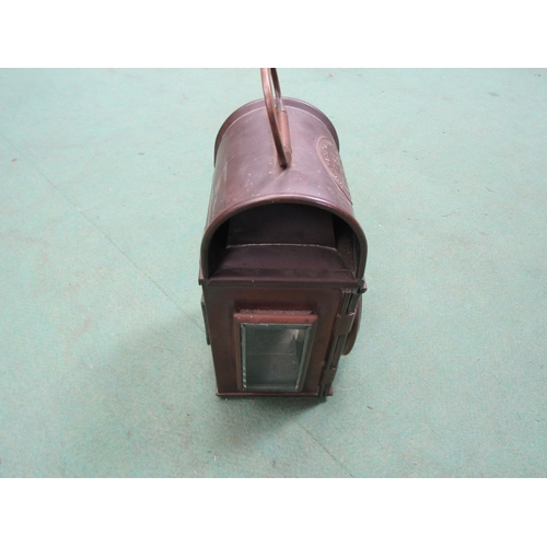 8024 - A fire engineer's lantern by John Morrish & Son