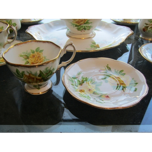 1003 - A Royal Albert 'Tea Rose' tea service