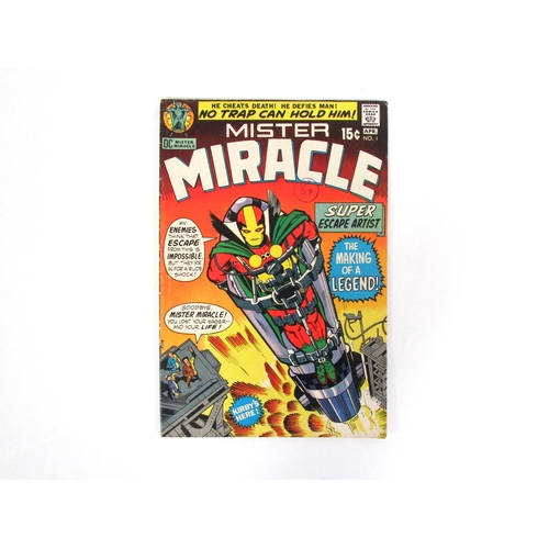 6031 - (DC Comics, Bronze Age) Mister Miracle comic book issue #1, together with issues #23 and #24, and Vo... 