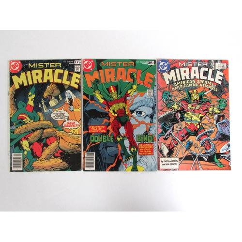 6031 - (DC Comics, Bronze Age) Mister Miracle comic book issue #1, together with issues #23 and #24, and Vo... 