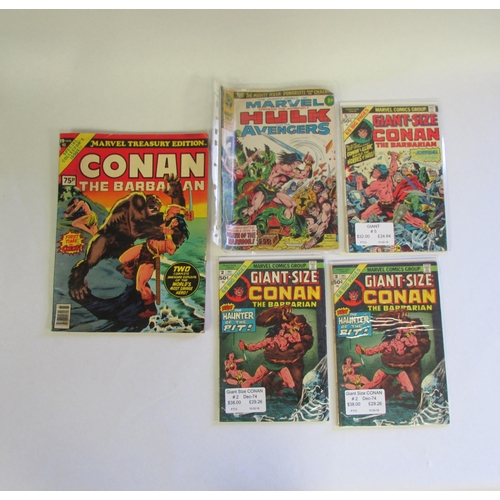 6023 - (Marvel Comics, Bronze Age) Conan The Barbarian comic books to include issues: #11, #14, #21, #22 #4... 