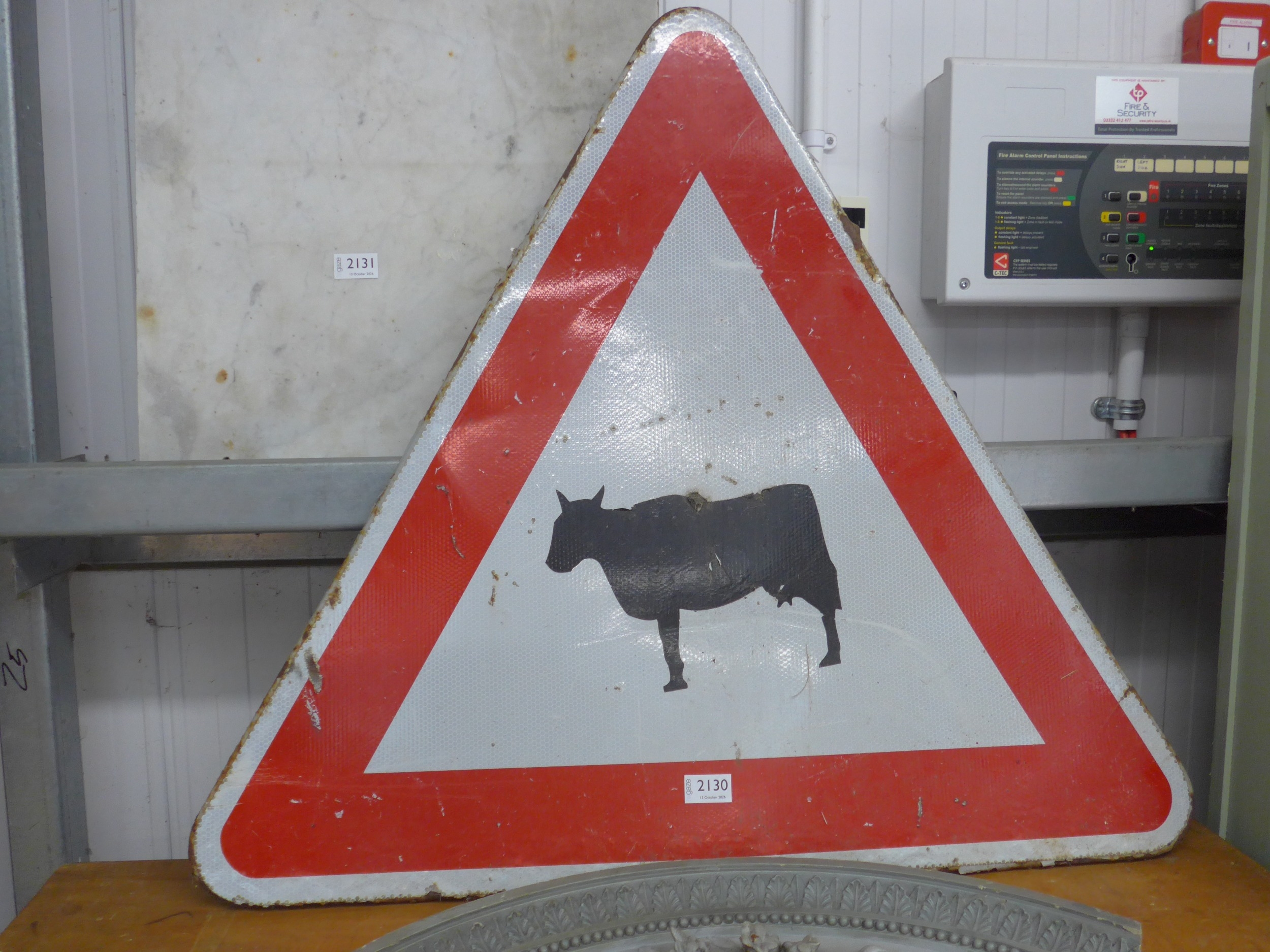 A Cow Road sign