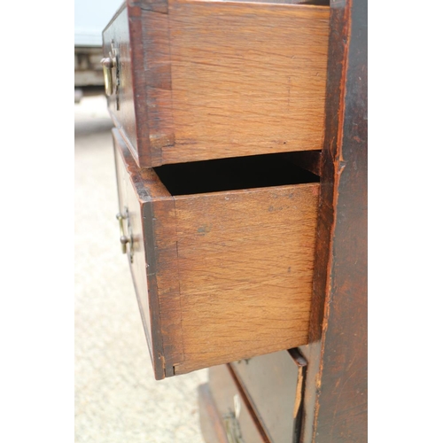 563 - A late 19th century mahogany double pedestal kneehole desk with tool lined top over nine drawers wit... 