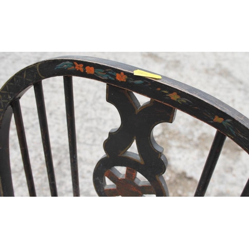 646 - A pair of carved oak standard chairs with Gothic splat backs, blind fret and drop-in seats, on carve... 