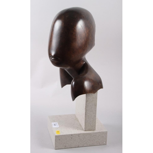 140 - Ralph Brown, 1978: a limited edition bronze bust, 