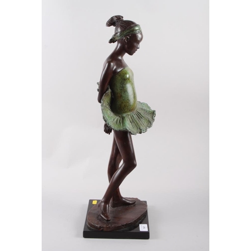 141 - James Butler, 1989: a limited edition bronze figure, 