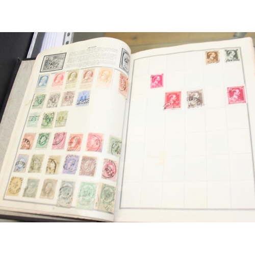 303 - A stamp album, including 19th century Great Britain, Indian provincial, etc