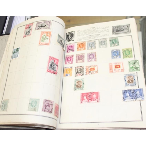 303 - A stamp album, including 19th century Great Britain, Indian provincial, etc