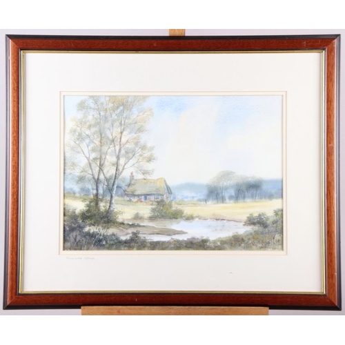 457 - Peter Robinson: two watercolour landscapes, 