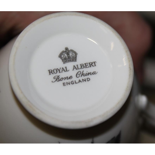 16 - A collection of part combination services, including Mayfair, Royal Albert, Richmond, Royal Doulton ... 