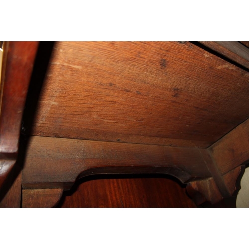 569 - An early 18th century burr walnut chest on stand, the upper section with two short and three long gr... 