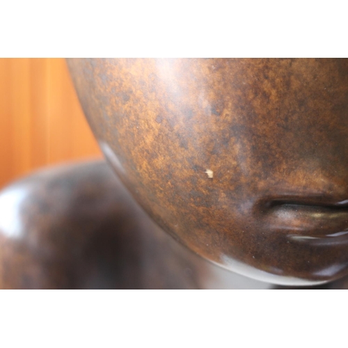 140 - Ralph Brown, 1978: a limited edition bronze bust, 