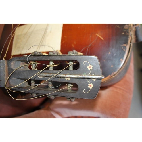 187 - A mid 20th century Hohner acoustic six-string guitar, and provenance relating to gentleman who owned... 