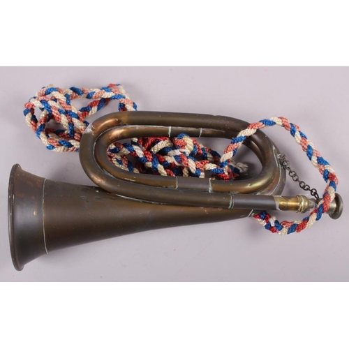 126 - A brass bugle