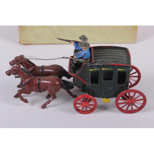 158 - A Johillco miniature stage coach, 