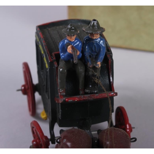 158 - A Johillco miniature stage coach, 