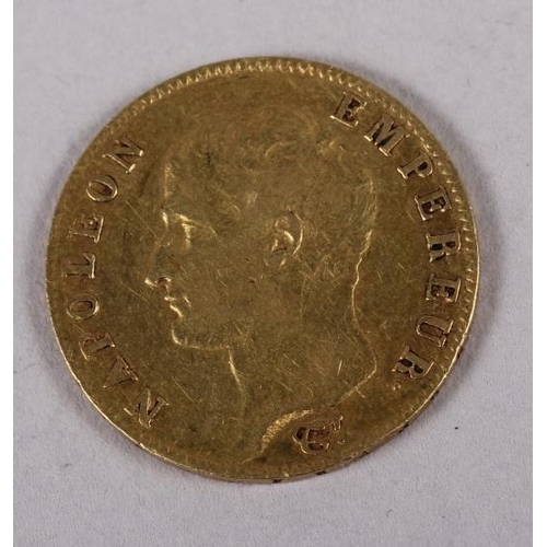 300 - A French 20-franc gold coin, 6.5g