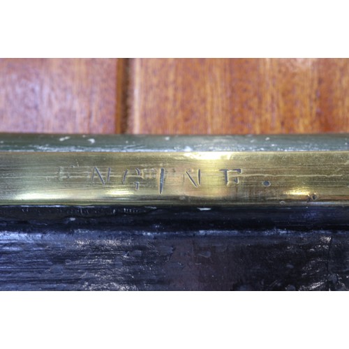 198 - An original GWR bronze locomotive cab side plate for 6009 