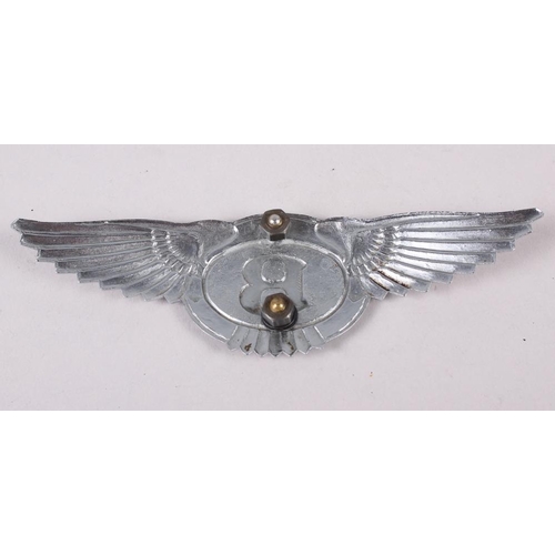 221 - A Bentley car badge