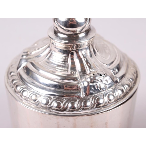 302 - A Continental white metal string box, 10.2oz troy approx